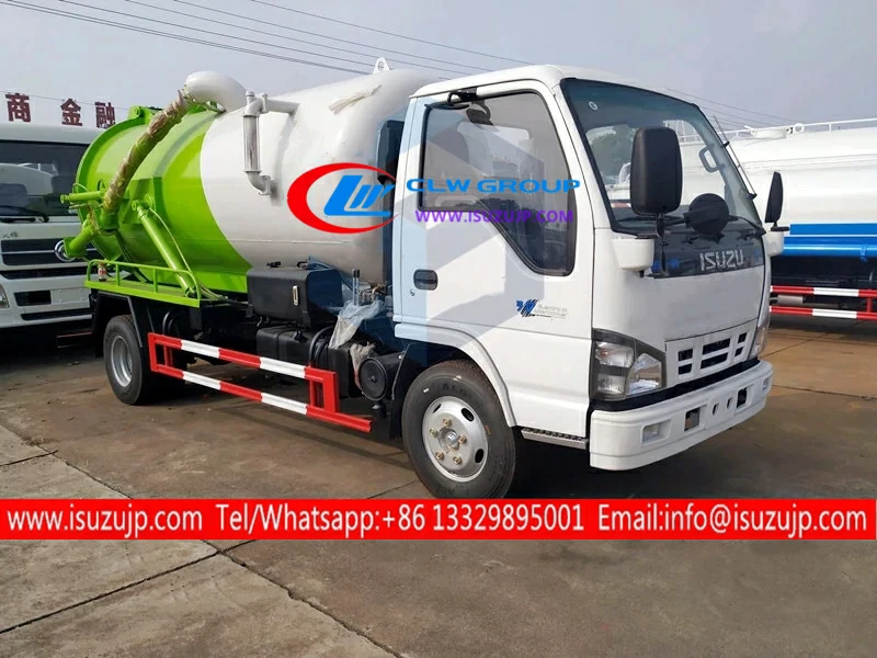 ISUZU 8m3 sewage suction truck ISUZU 8m3 sewage suction truck