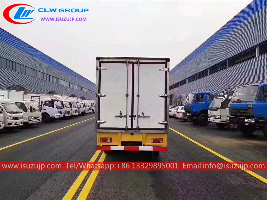 ISUZU Double cabin 3 ton refrigerated trucks sale ISUZU Double cabin 3 ton refrigerated trucks sale