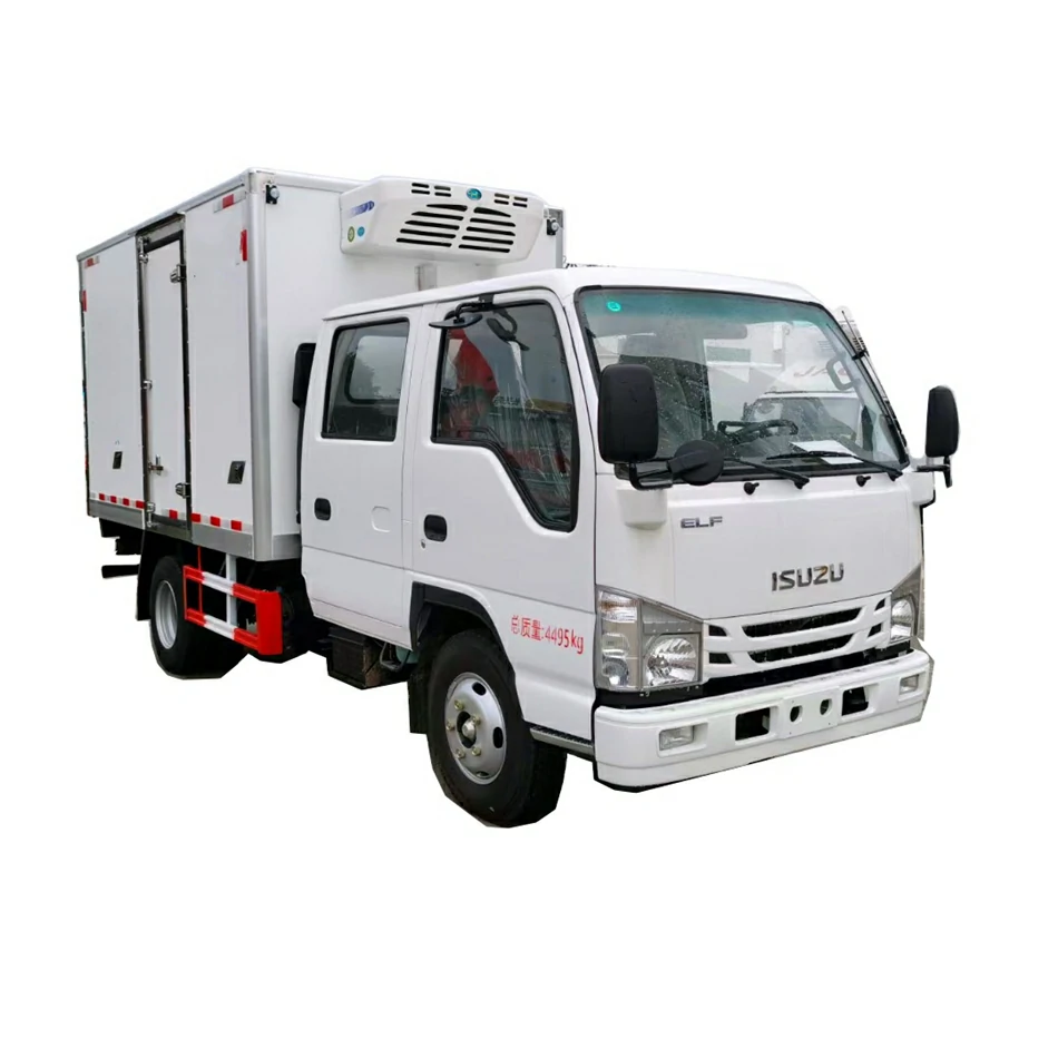ISUZU Double cabin 3t small refrigerated trucks ISUZU Double cabin 3t small refrigerated trucks