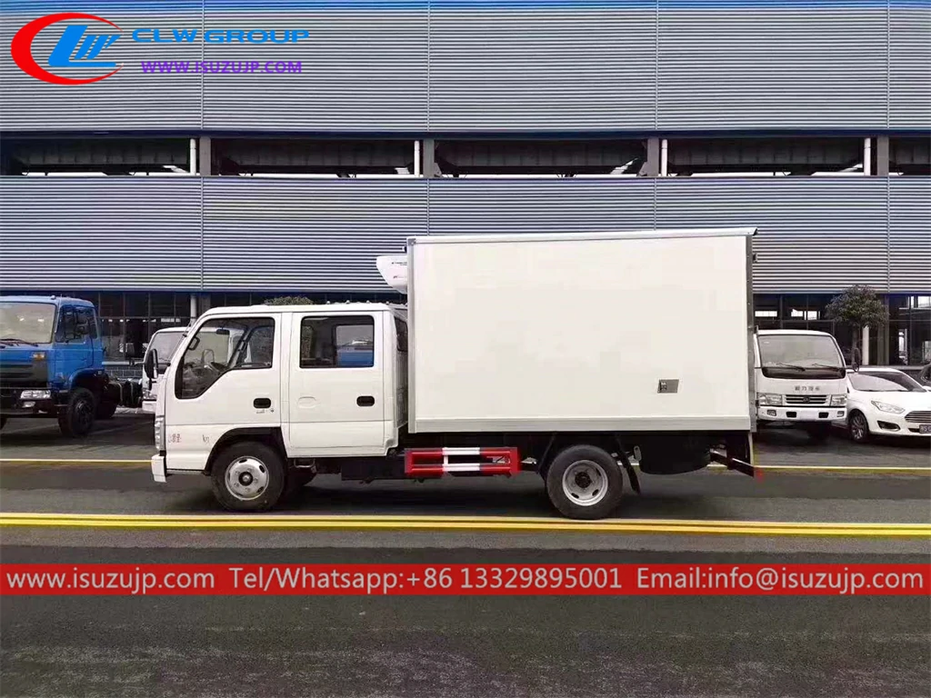ISUZU Double cabin thermoking refrigeration unit truck ISUZU Double cabin thermoking refrigeration unit truck
