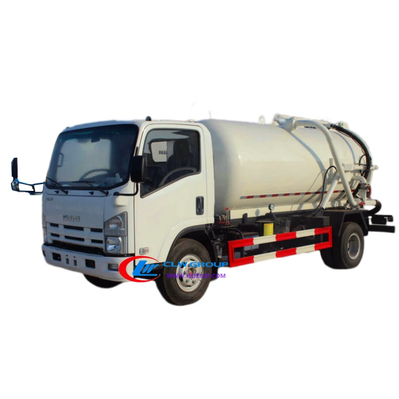 ISUZU ELF 10000liters sewer vacuum truck ISUZU ELF 10000liters sewer vacuum truck