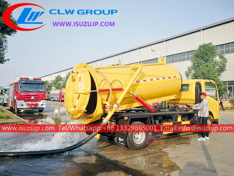 ISUZU ELF 10000liters wastewater pump truck ISUZU ELF 10000liters wastewater pump truck