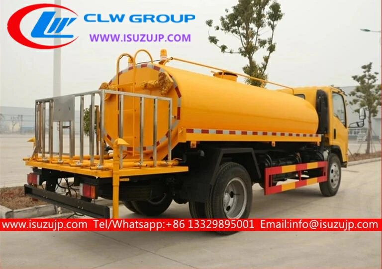 ISUZU ELF 10cbm stainless steel water tanker ISUZU ELF 10cbm stainless steel water tanker