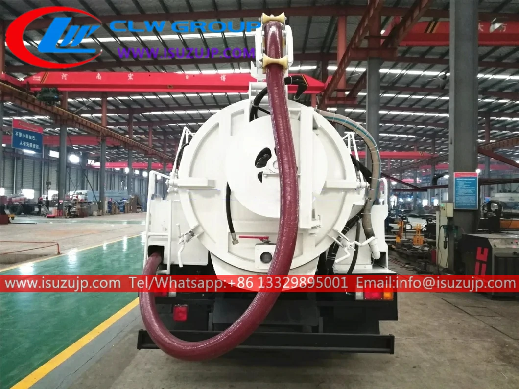 ISUZU ELF 5000L High pressure cleaning dredge truck ISUZU ELF 5000L High pressure cleaning dredge truck