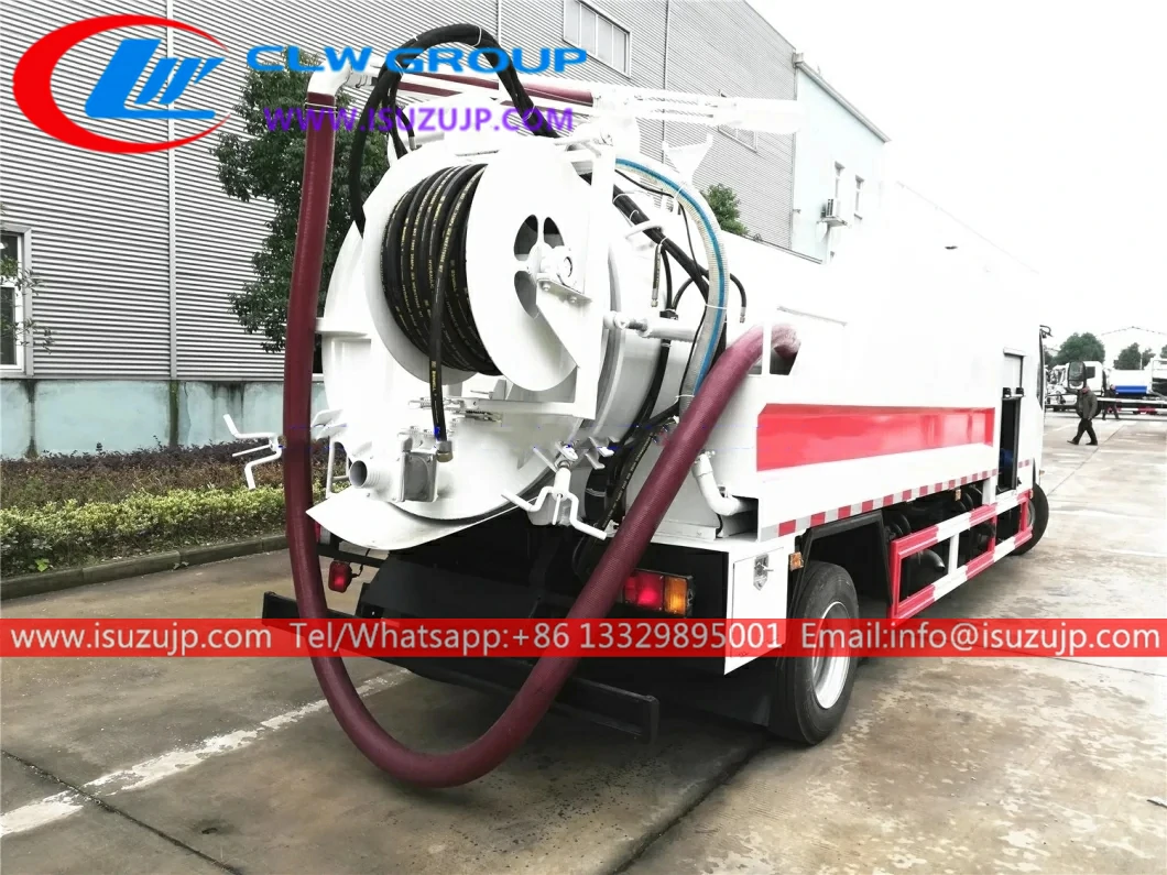 ISUZU ELF 5000L Pipe dredging truck ISUZU ELF 5000L Pipe dredging truck