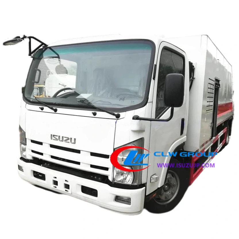 ISUZU ELF 5000L high pressure water jetting truck ISUZU ELF 5000L high pressure water jetting truck