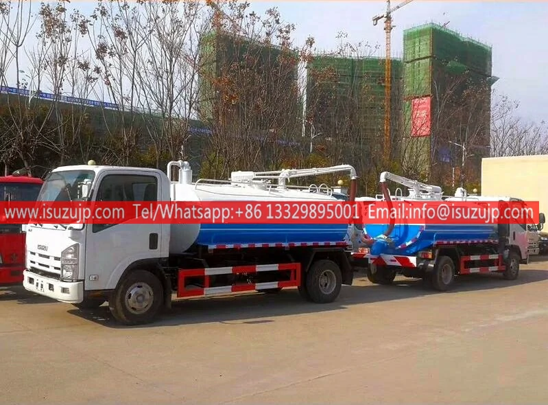 ISUZU ELF 8cbm fecal tank truck ISUZU ELF 8cbm fecal tank truck