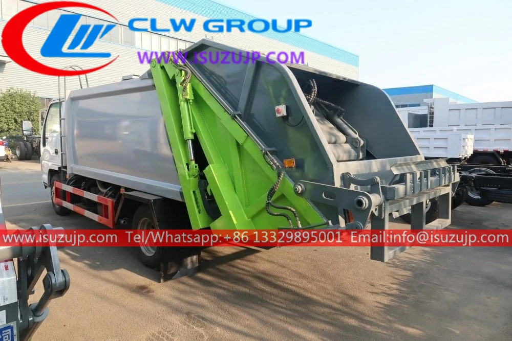 ISUZU ELF Small 3 ton bin lorry compactor ISUZU ELF Small 3 ton bin lorry compactor