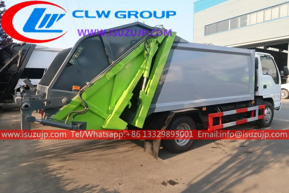 ISUZU ELF Small 3 ton garbage compression truck ISUZU ELF Small 3 ton garbage compression truck