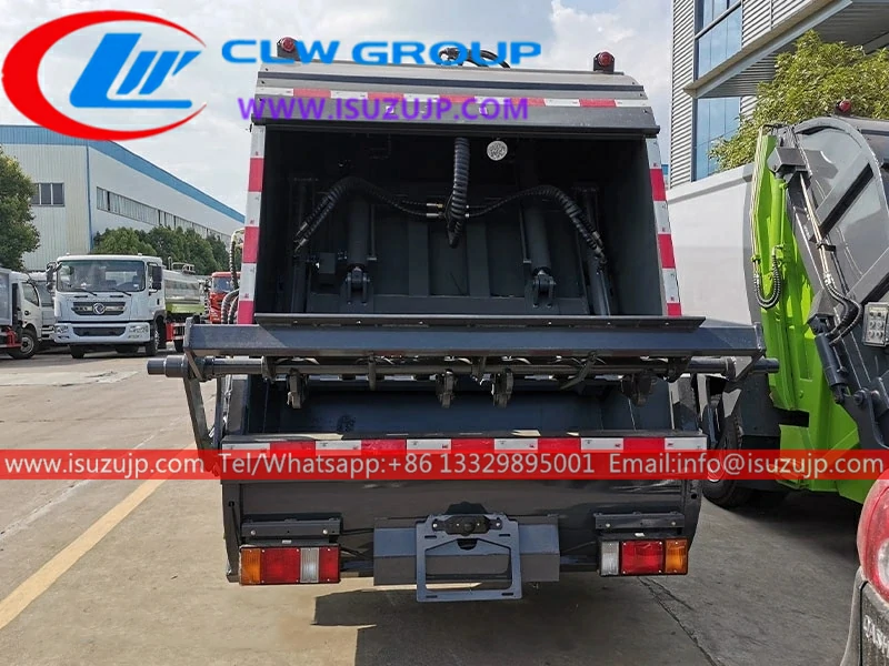 ISUZU ELF Small 3 ton truck mounted garbage compactor ISUZU ELF Small 3 ton truck mounted garbage compactor