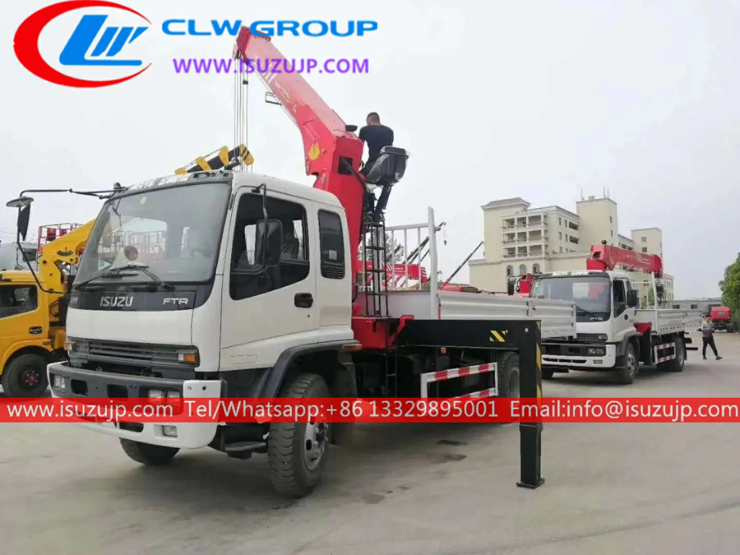 ISUZU FTR 10 ton sany palfinger cargo crane truck ISUZU FTR 10 ton sany palfinger cargo crane truck
