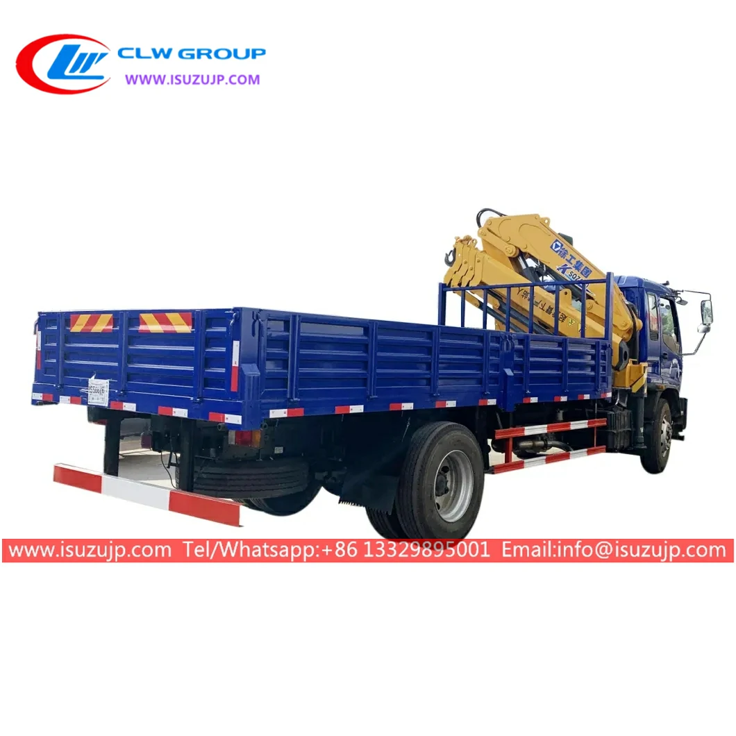 ISUZU FTR 10mt construction knuckle boom crane ISUZU FTR 10mt construction knuckle boom crane