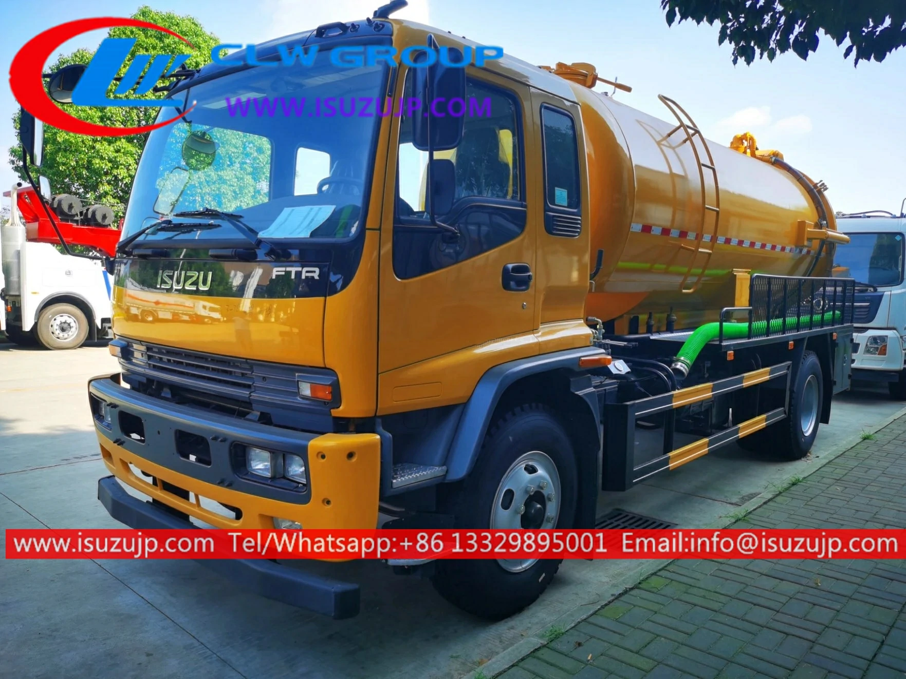 ISUZU FTR 12 ton jet truck ISUZU FTR 12 ton jet truck