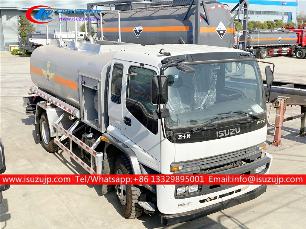 ISUZU FTR 12000liters aircraft oil tanker truck ISUZU FTR 12000liters aircraft oil tanker truck