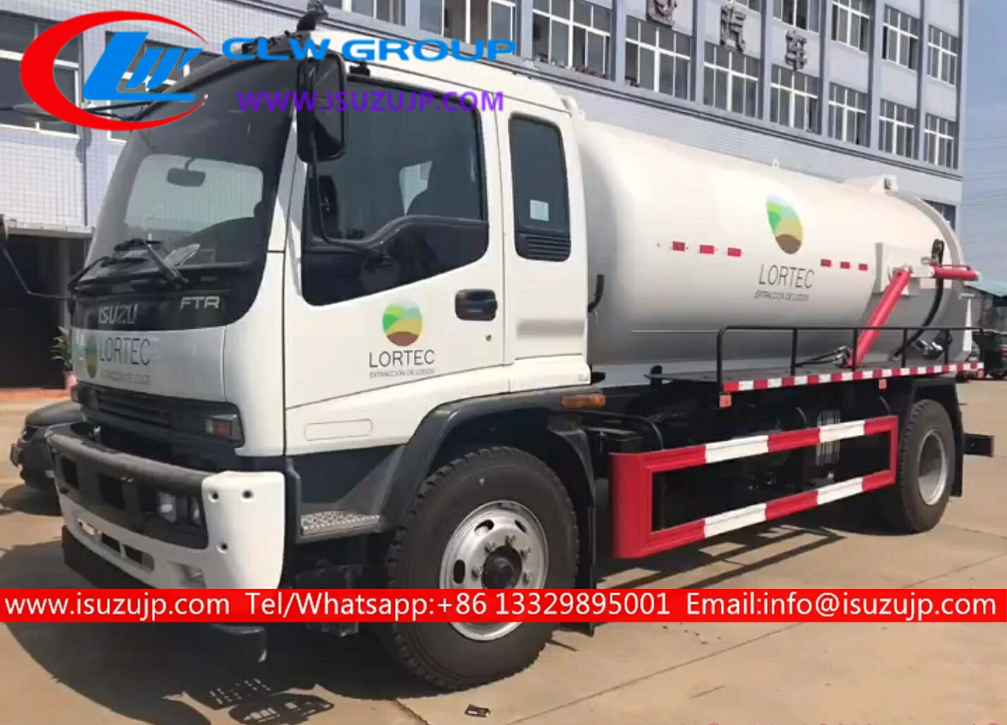 ISUZU FTR 12000liters sewer vacuum truck ISUZU FTR 12000liters sewer vacuum truck
