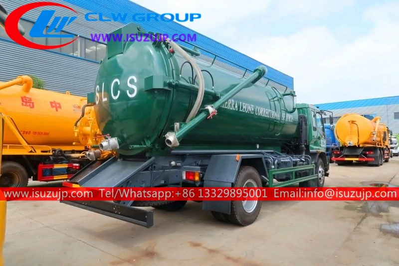 ISUZU FTR 12cbm sewage pump truck ISUZU FTR 12cbm sewage pump truck