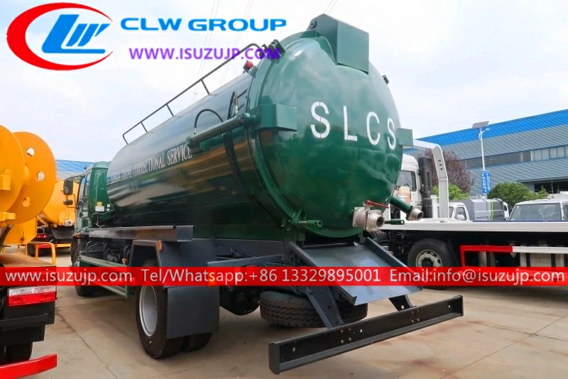 ISUZU FTR 12cbm sewer pump truck ISUZU FTR 12cbm sewer pump truck