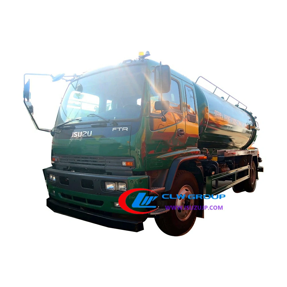 ISUZU FTR 12cbm sewer tanker ISUZU FTR 12cbm sewer tanker