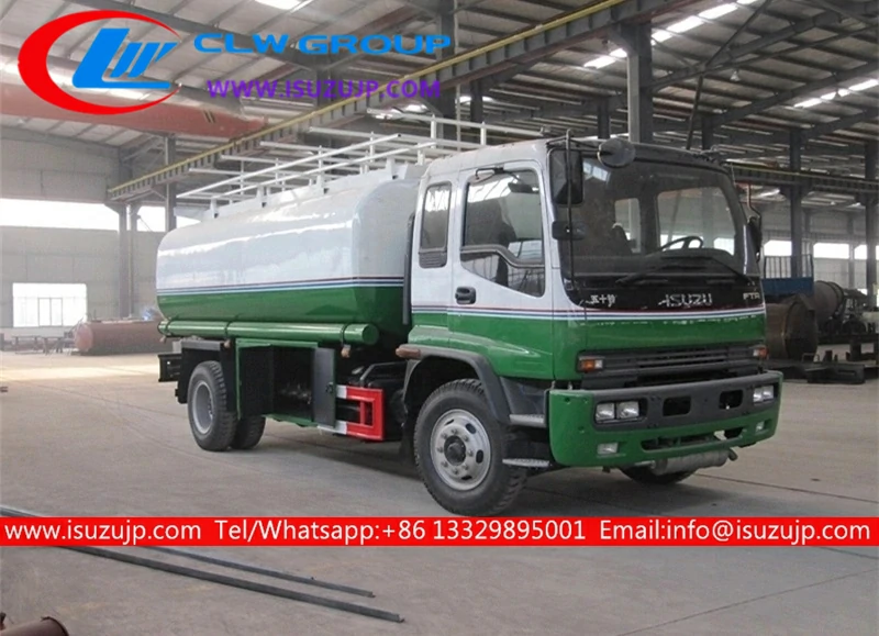 ISUZU FTR 3000 gallon fuel lube truck for sale ISUZU FTR 3000 gallon fuel lube truck for sale