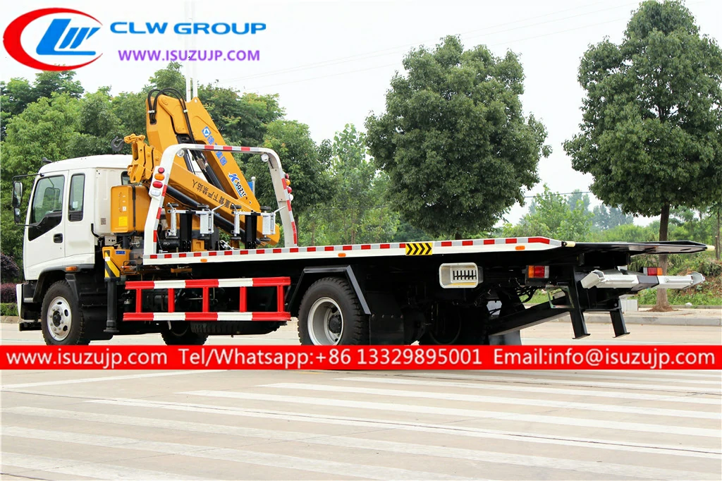 ISUZU FTR 8 tonne wrecker truck with crane ISUZU FTR 8 tonne wrecker truck with crane