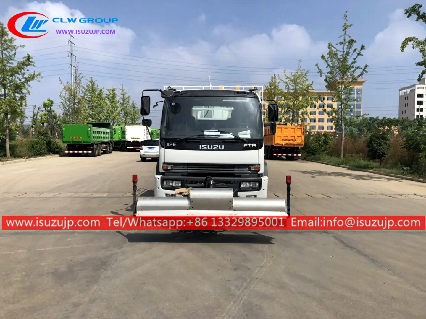 ISUZU FTR 8cbm street clean truck ISUZU FTR 8cbm street clean truck