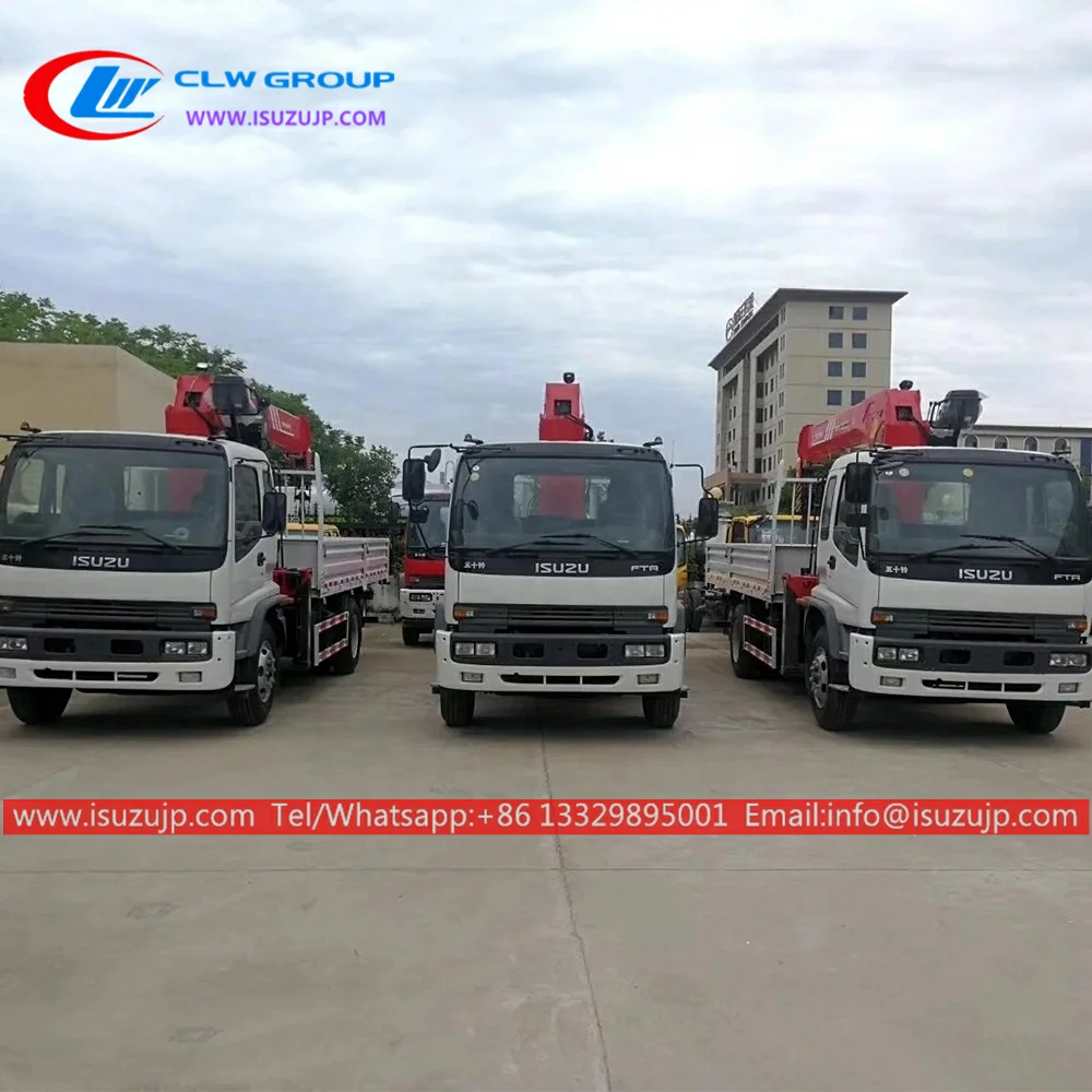 ISUZU FTR 8mt crane truck for sale ISUZU FTR 8mt crane truck for sale