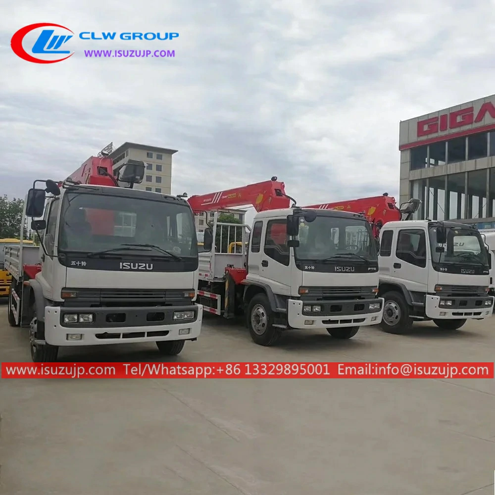 ISUZU FTR 8t truck mounted crane ISUZU FTR 8t truck mounted crane