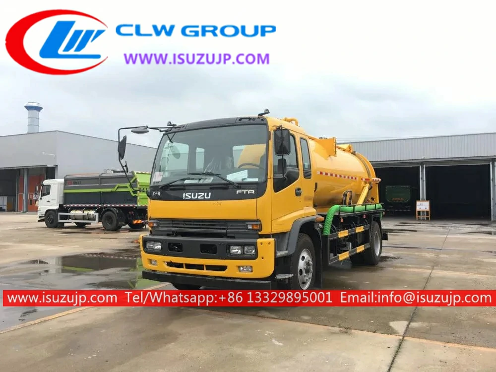 ISUZU FVR 10000L jet vac truck ISUZU FVR 10000L jet vac truck