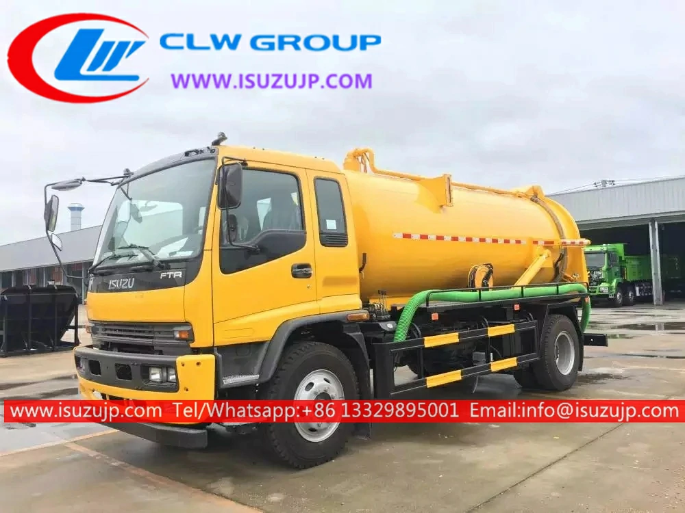 ISUZU FVR 10000L sewer jet truck ISUZU FVR 10000L sewer jet truck