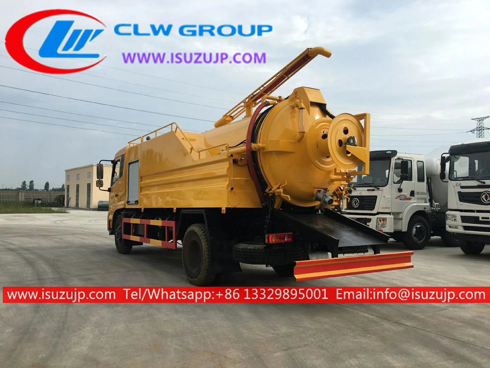 ISUZU FVR 10000L truck mounted sewer jetter ISUZU FVR 10000L truck mounted sewer jetter