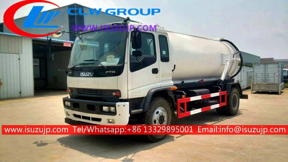 ISUZU FVR 12000L sewer tanker ISUZU FVR 12000L sewer tanker