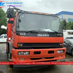ISUZU FVR 12cbm sewer flushing truck