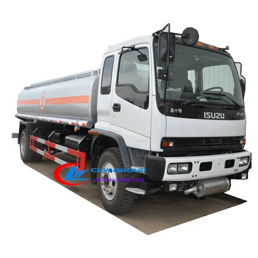 ISUZU FVR 15000liters fuel oil tanker truck ISUZU FVR 15000liters fuel oil tanker truck