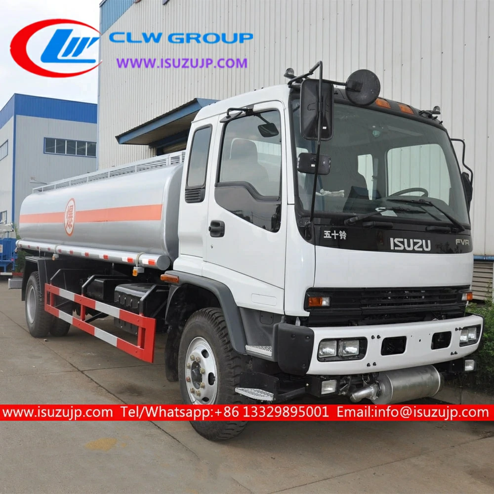 ISUZU FVR 15000liters fuel tanker for sale ISUZU FVR 15000liters fuel tanker for sale