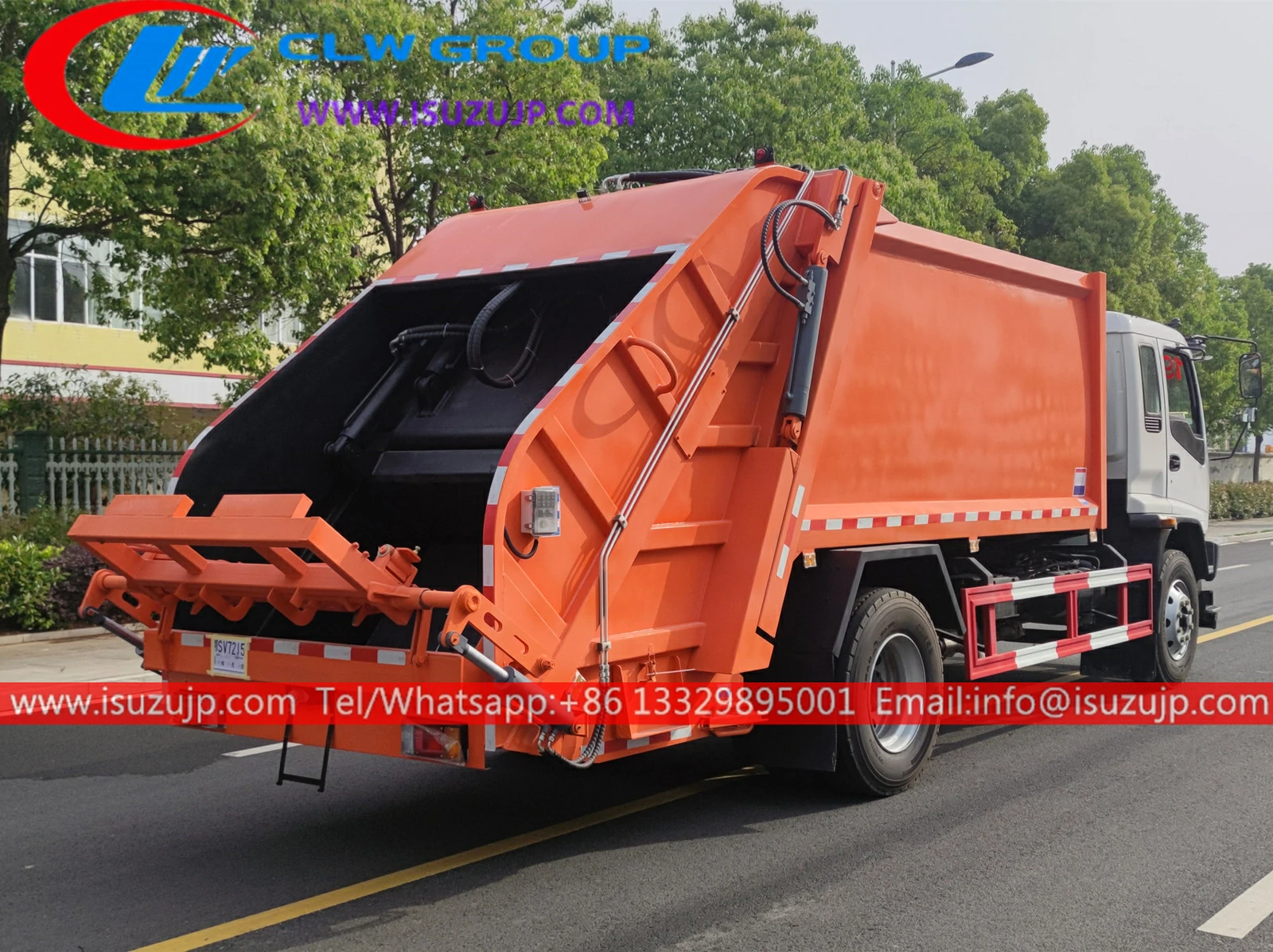 ISUZU FVR 15m3 garbage dump truck ISUZU FVR 15m3 garbage dump truck