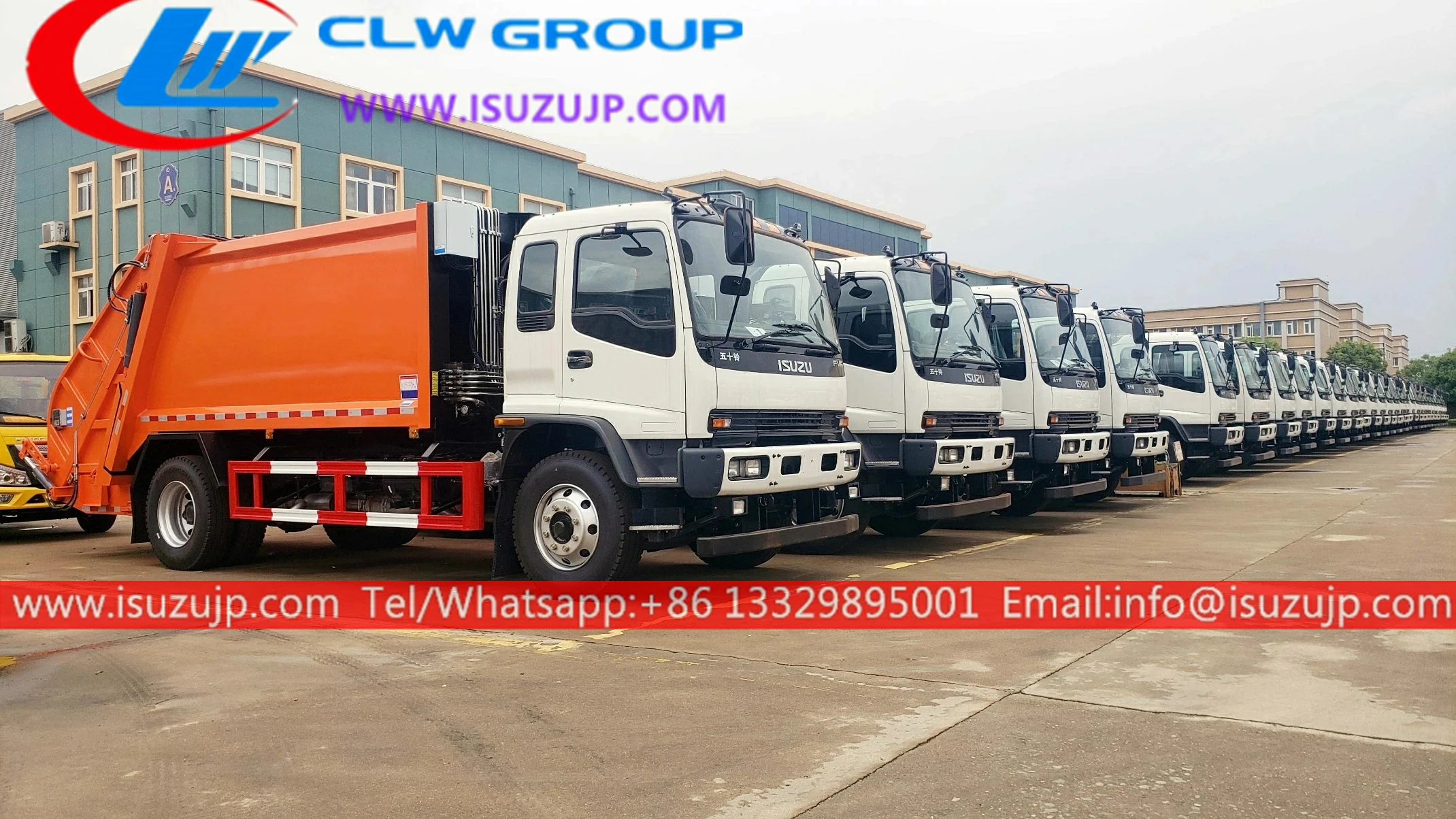 ISUZU FVR 15m3 waste management trucks ISUZU FVR 15m3 waste management trucks
