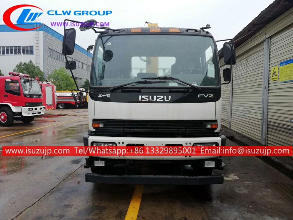 ISUZU FVZ 14000kg hydraulic crane truck ISUZU FVZ 14000kg hydraulic crane truck