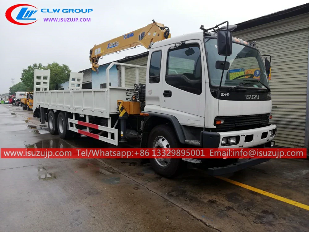 ISUZU FVZ 14t truck mounted lifting crane ISUZU FVZ 14t truck mounted lifting crane