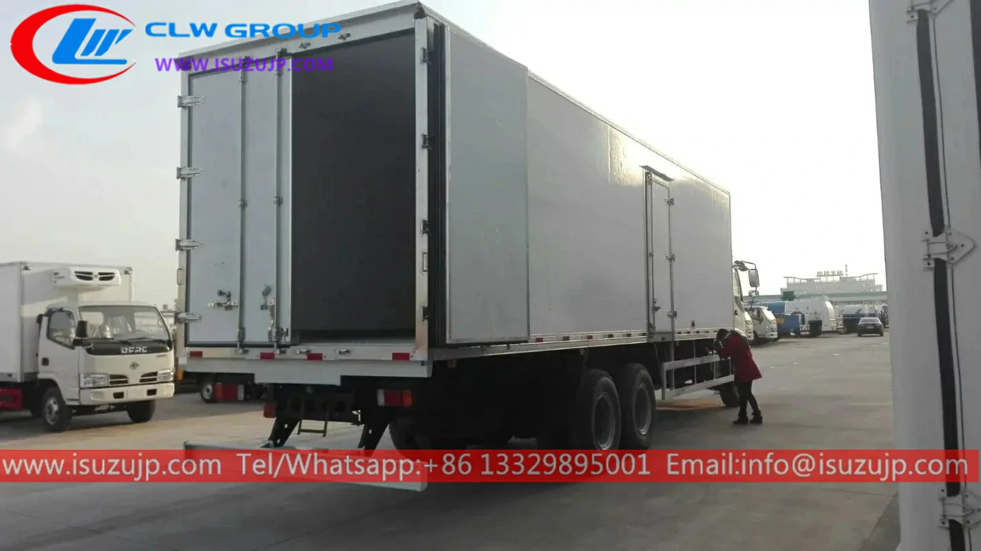 ISUZU FVZ 9m reefer box fridge truck ISUZU FVZ 9m reefer box fridge truck