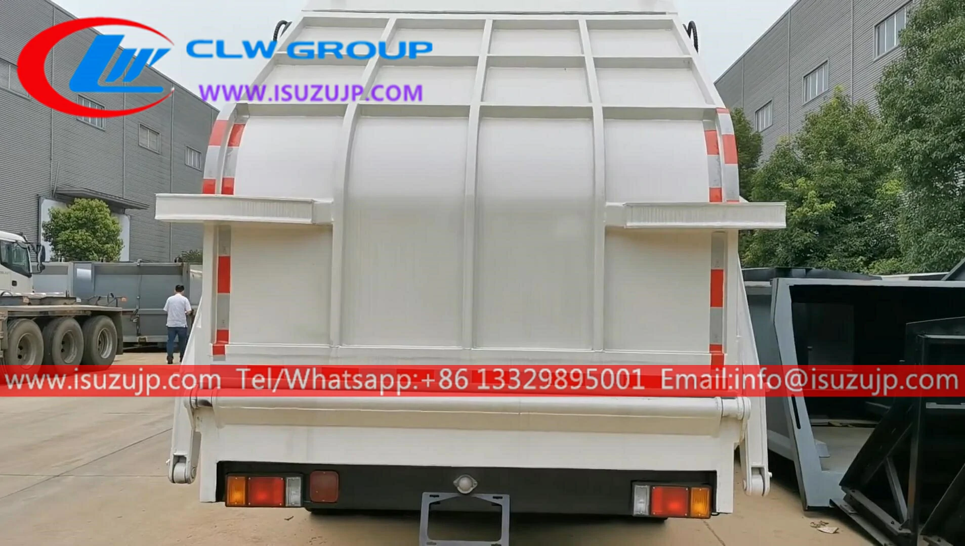 ISUZU GIGA 16cbm rear loader garbage truck ISUZU GIGA 16cbm rear loader garbage truck