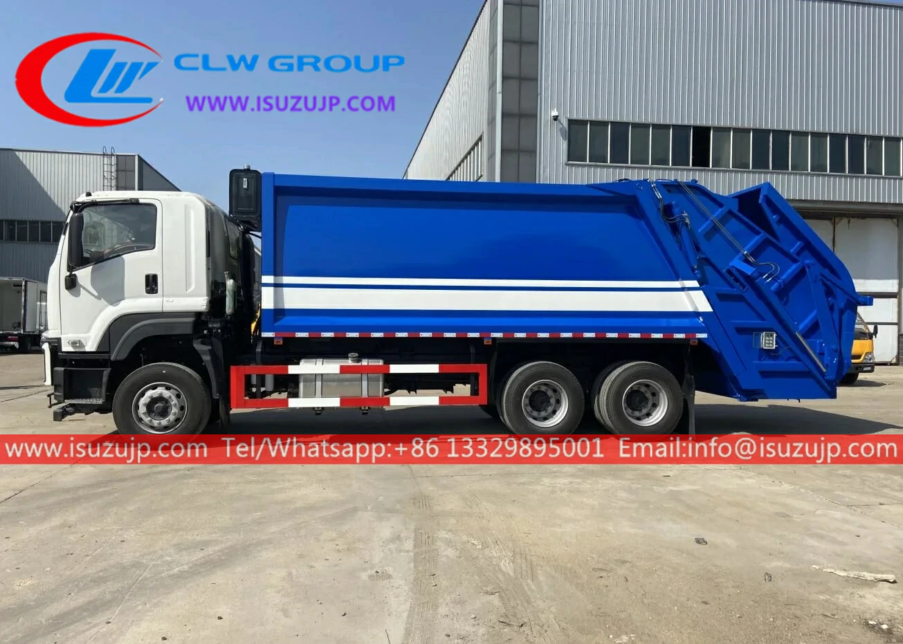 ISUZU GIGA 18m3 waste management garbage truck ISUZU GIGA 18m3 waste management garbage truck