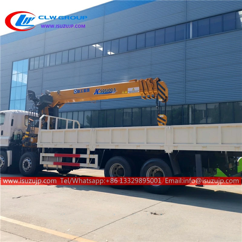 ISUZU GIGA 20 tonne telescoping arm hydraulic crane ISUZU GIGA 20 tonne telescoping arm hydraulic crane