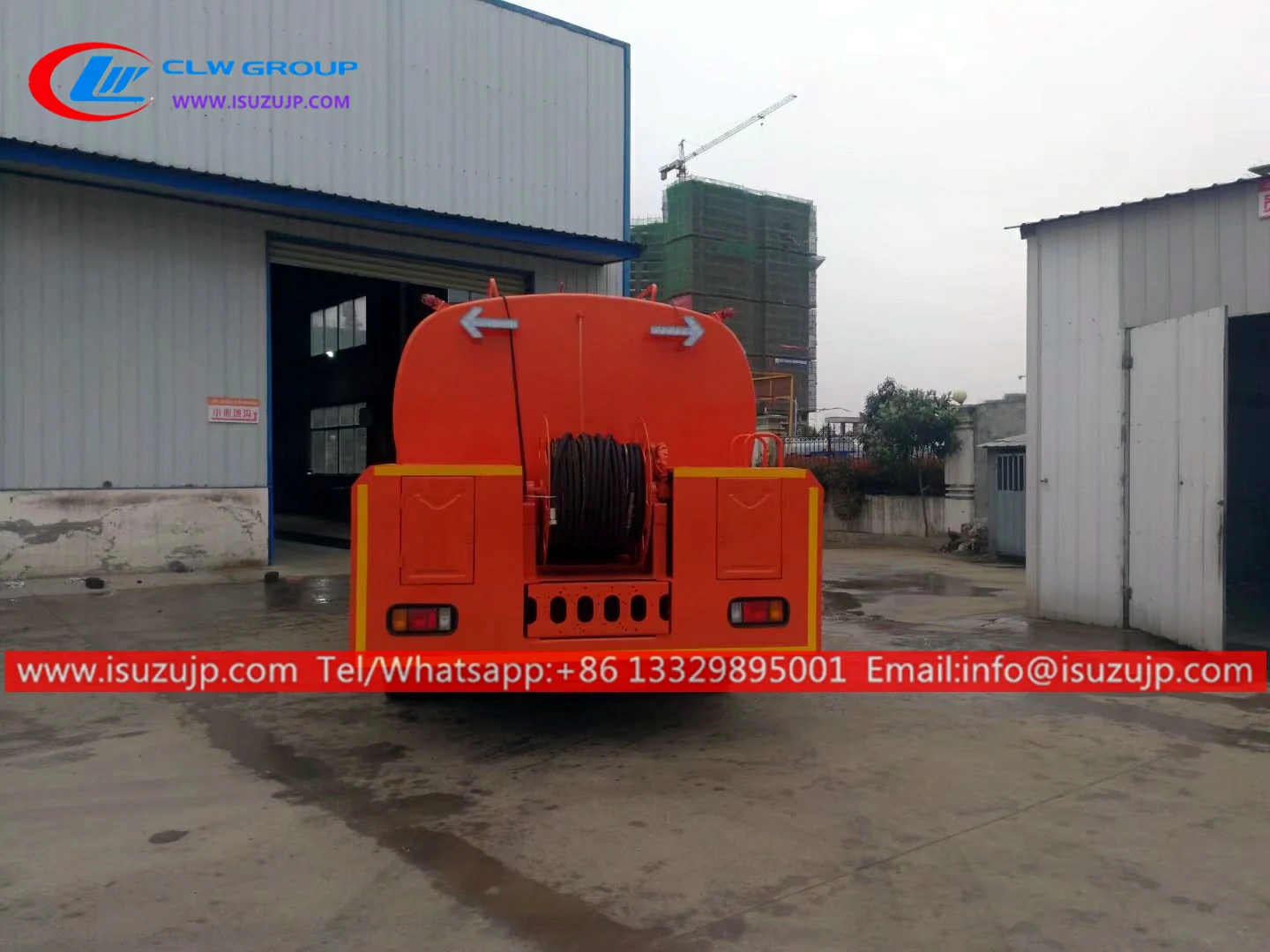 ISUZU GIGA 3000 gallon sewage sewer cleaning truck ISUZU GIGA 3000 gallon sewage sewer cleaning truck