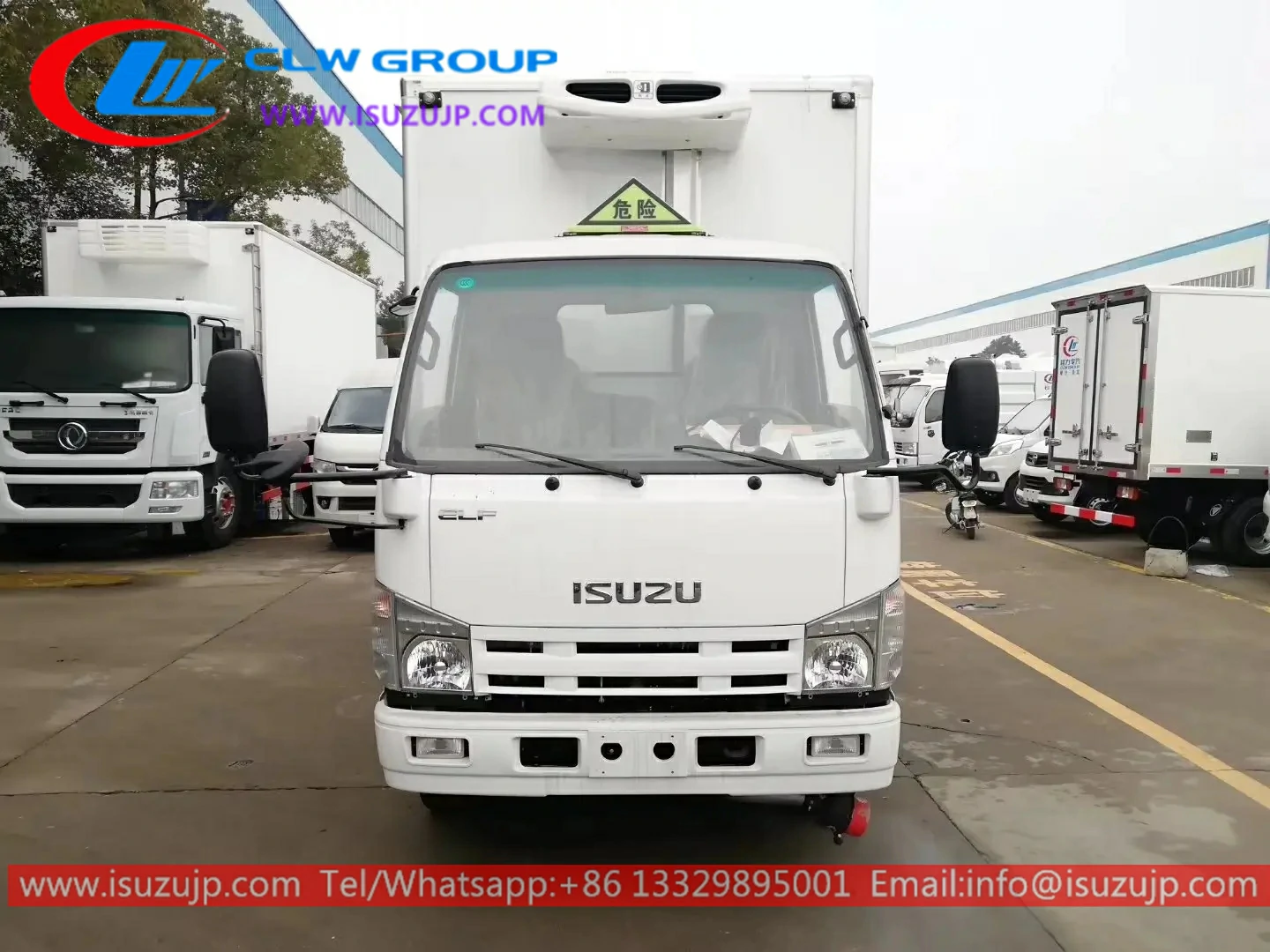 ISUZU NHR 3 ton medical waste refrigerated truck ISUZU NHR 3 ton medical waste refrigerated truck