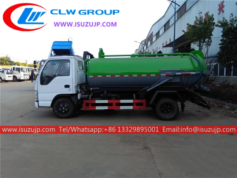 ISUZU NHR 3000L sewage vacuum tanker ISUZU NHR 3000L sewage vacuum tanker