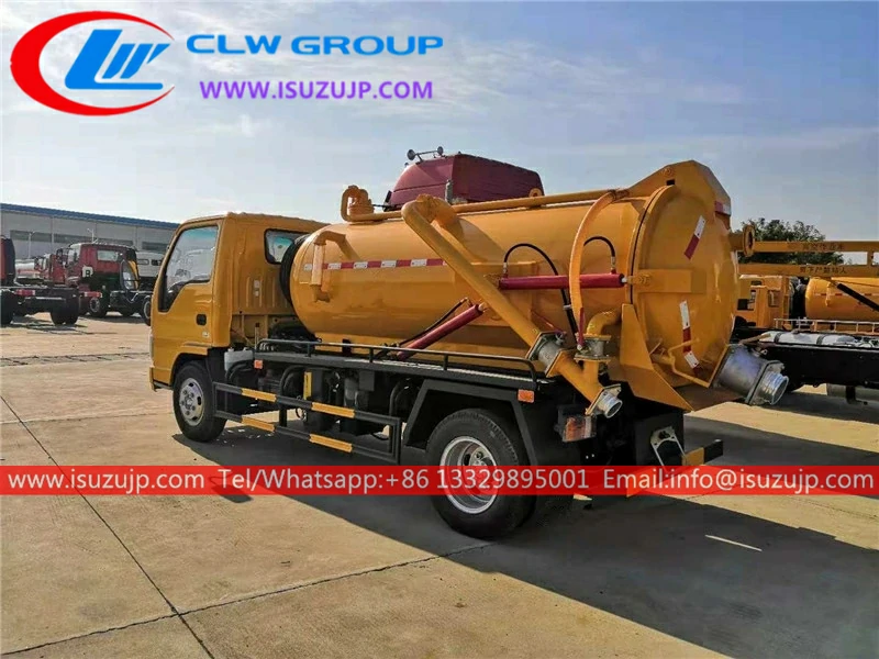 ISUZU NHR 3000L sewage vacuum truck for sale ISUZU NHR 3000L sewage vacuum truck for sale