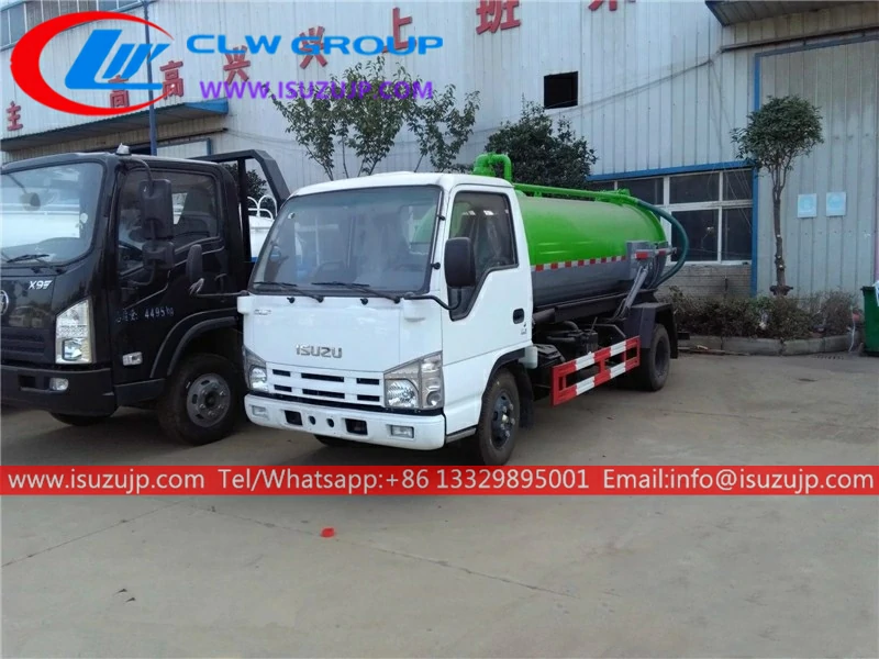ISUZU NHR 3000L sewer pump trucks for sale ISUZU NHR 3000L sewer pump trucks for sale