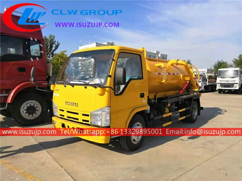 ISUZU NHR 3000L sewer suction truck ISUZU NHR 3000L sewer suction truck
