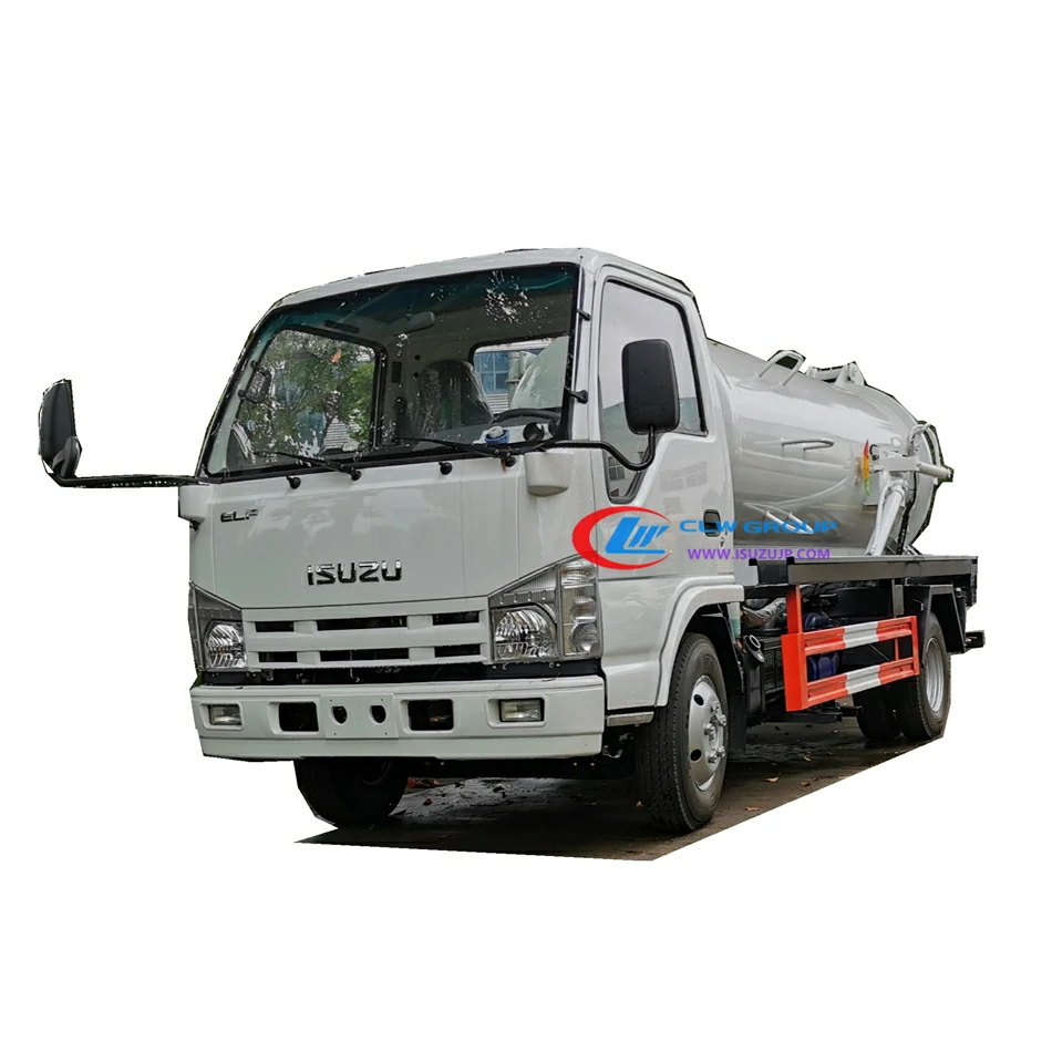 ISUZU NJR 4cbm vacuum sewer truck ISUZU NJR 4cbm vacuum sewer truck