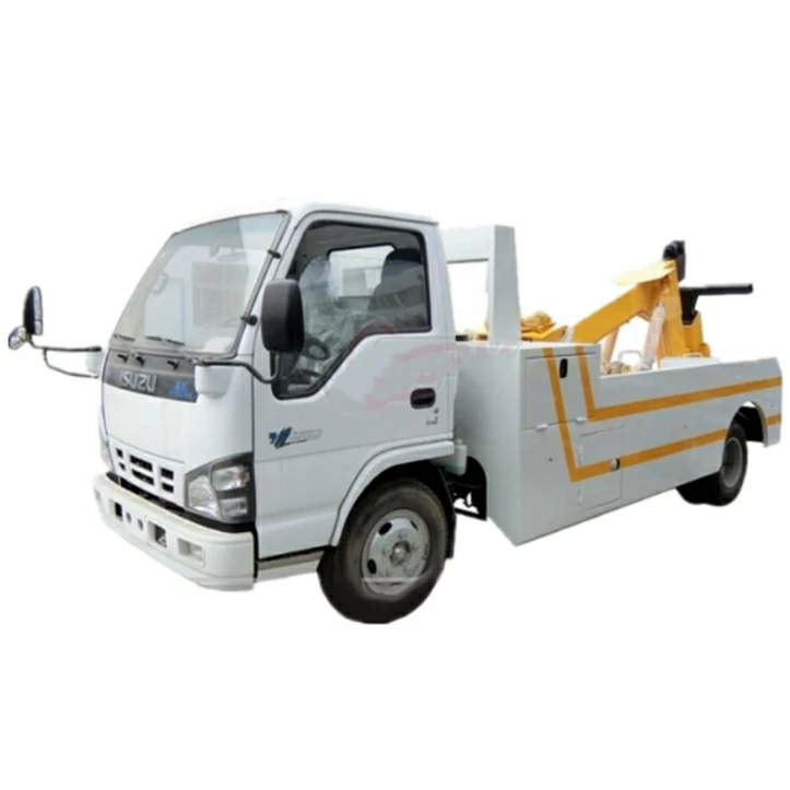ISUZU NKR 5 ton sliding rotator wrecker tow truck ISUZU NKR 5 ton sliding rotator wrecker tow truck